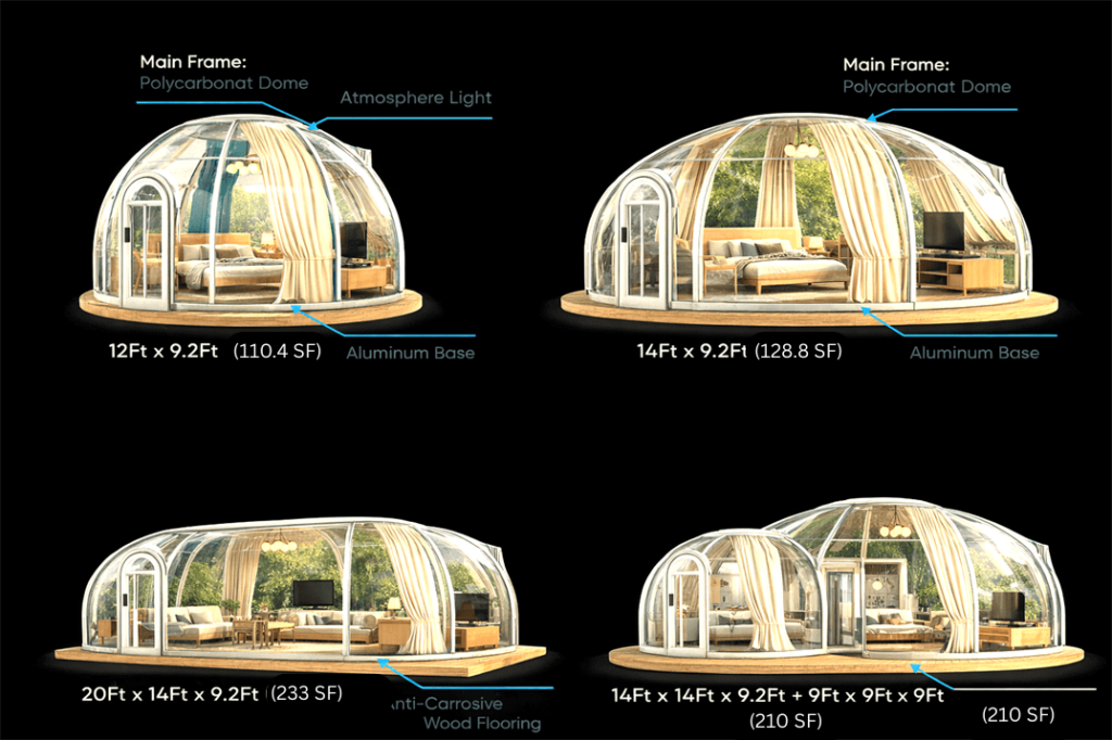 Prestige Dome House Diagram